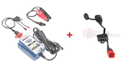 Nabíječka pro motocykly OPTIMATE 1 DUO + kabel Ducati EURO 5