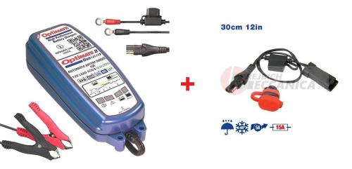 Nabíječka pro motocykly OPTIMATE 2 DUO + kabel Ducati EURO 2-3-4