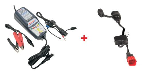 Nabíječka pro motocykly OPTIMATE 4 + kabel Ducati EURO 5
