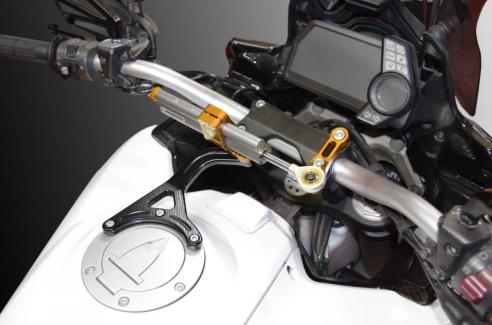 SAS11 - KIT MOUNT STEERING DAMPER for Ducati MULTISTRADA 1200 2010-2014