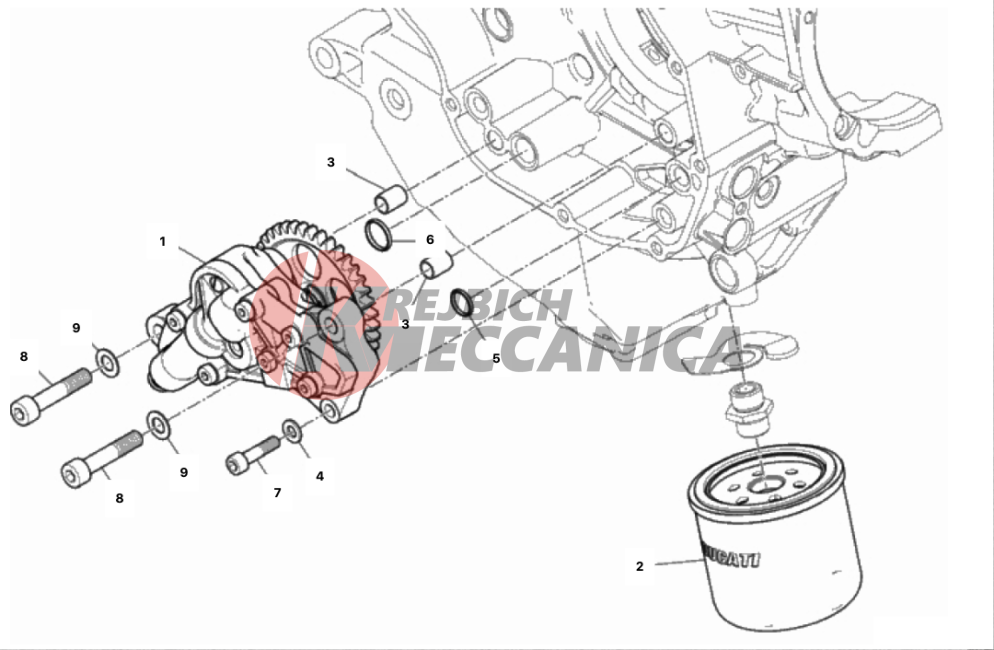 FILTERS AND OIL PUMP