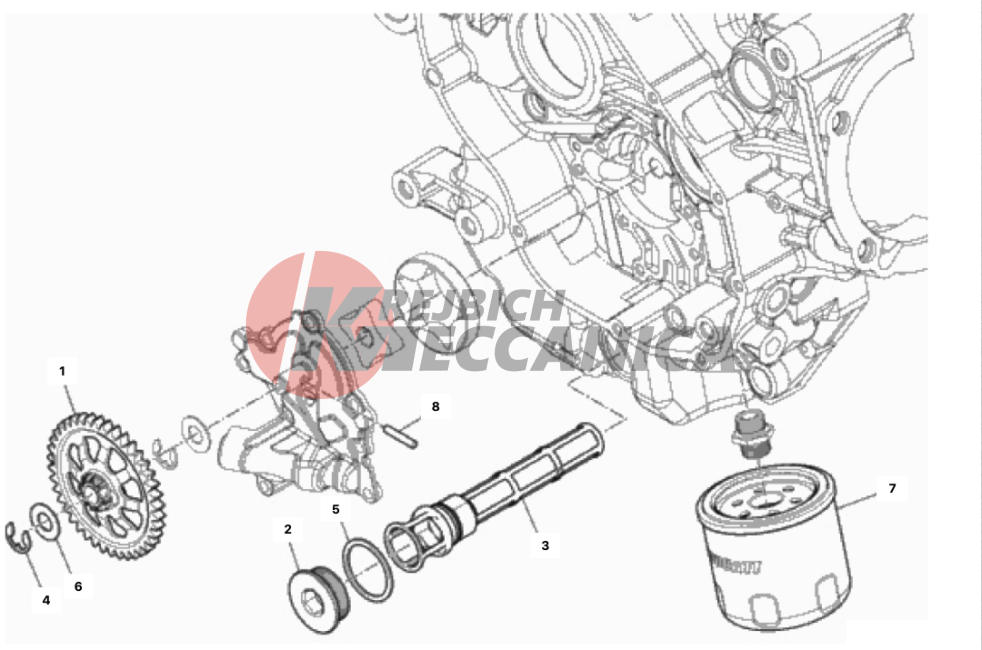 FILTERS AND OIL PUMP