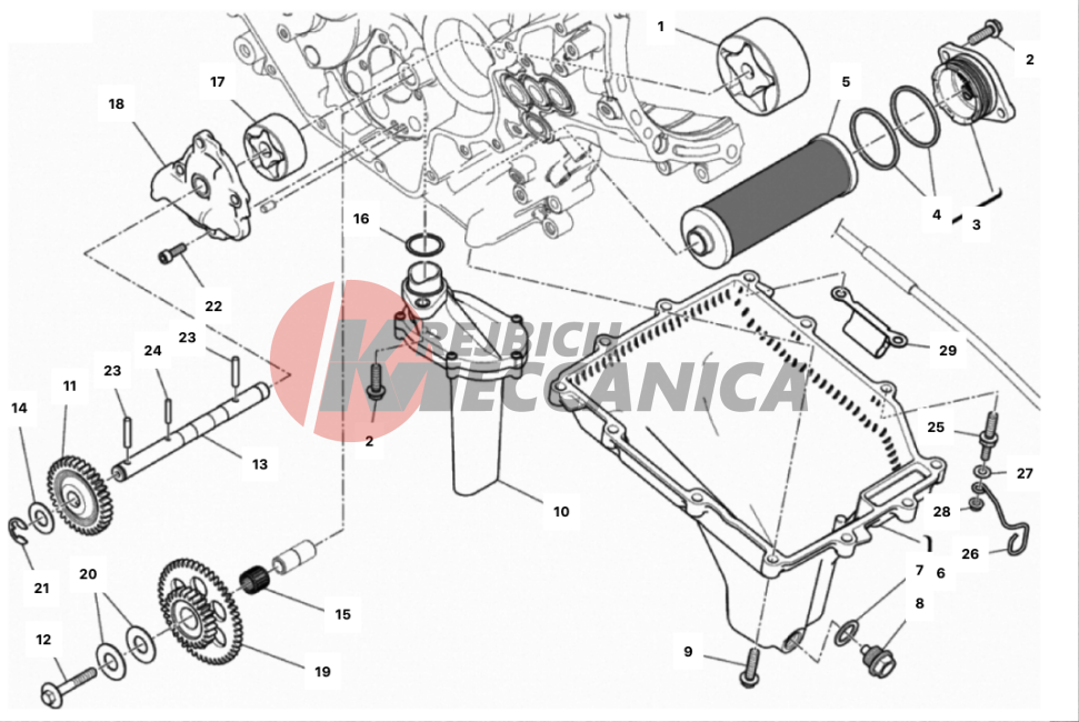 FILTERS AND OIL PUMP 2