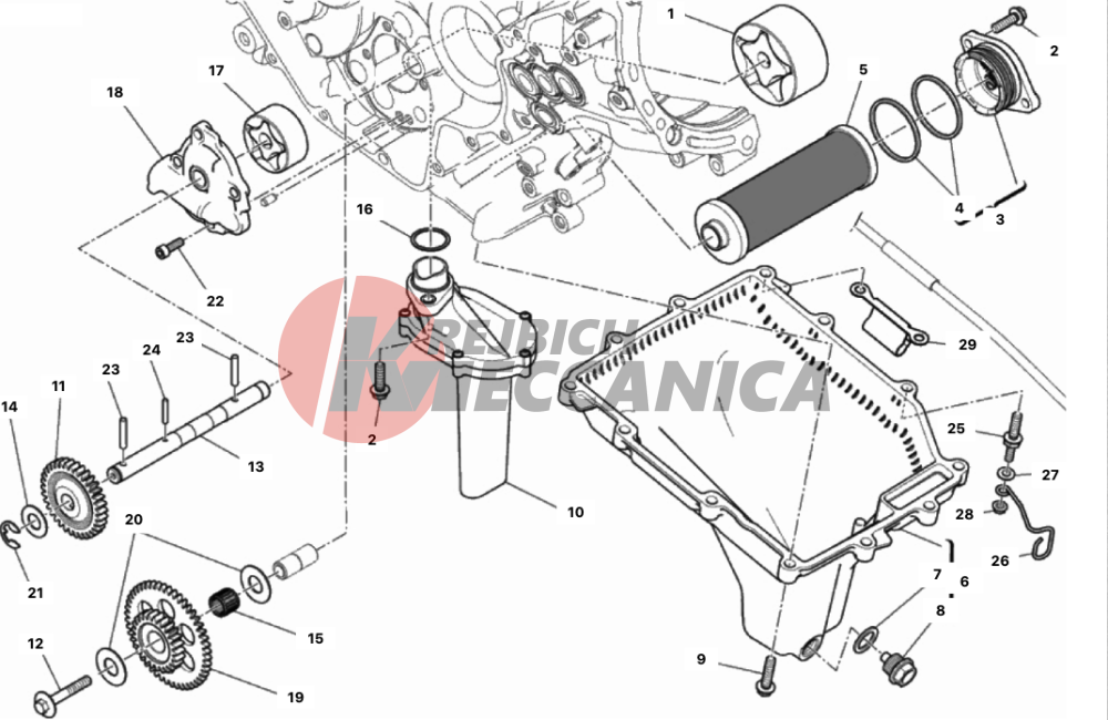 FILTERS AND OIL PUMP 2