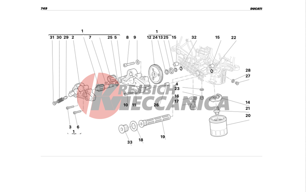 FILTERS AND OIL PUMP