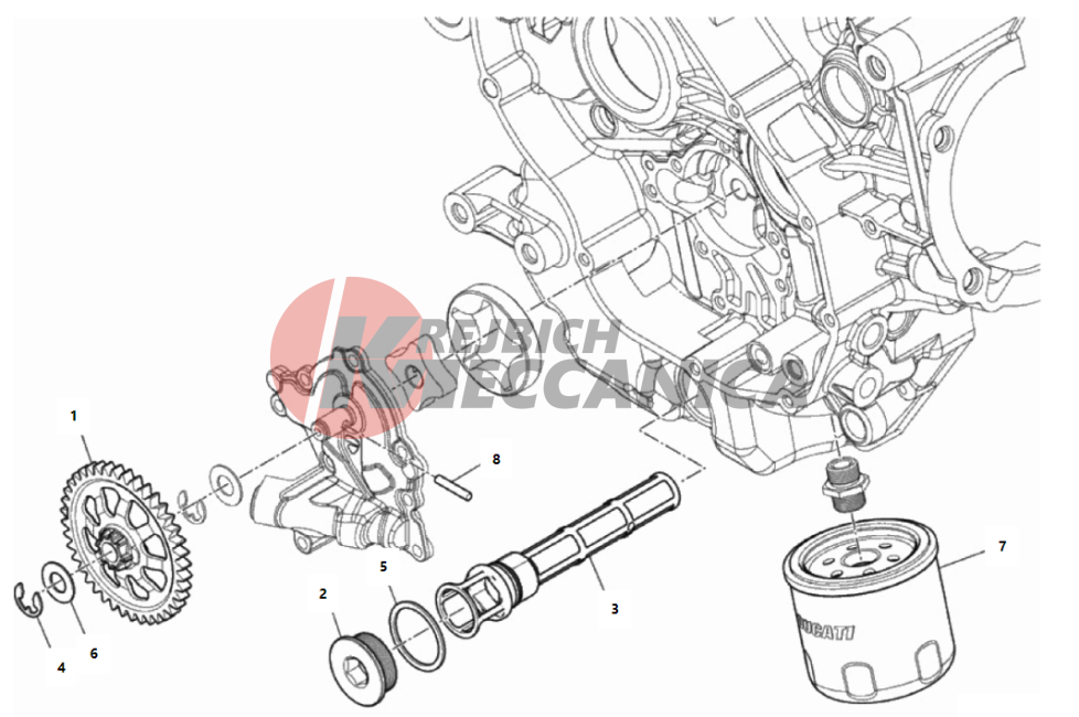 FILTERS AND OIL PUMP