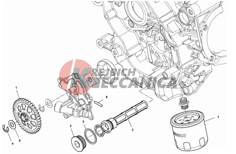 FILTERS AND OIL PUMP