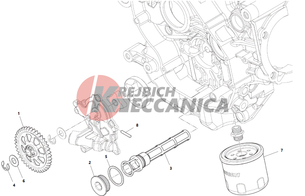 FILTERS AND OIL PUMP