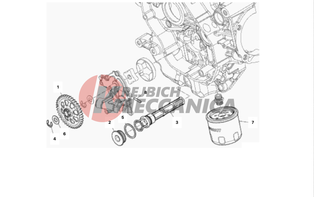 FILTERS AND OIL PUMP