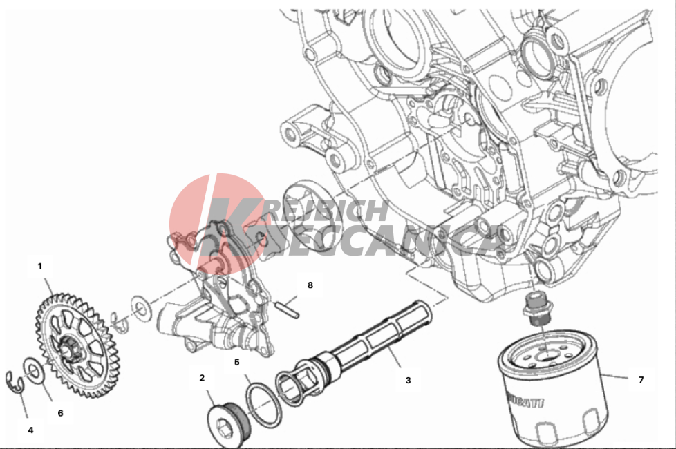 FILTERS AND OIL PUMP