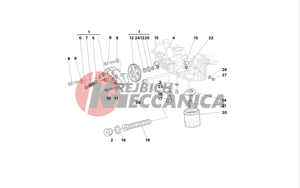 FILTERS AND OIL PUMP