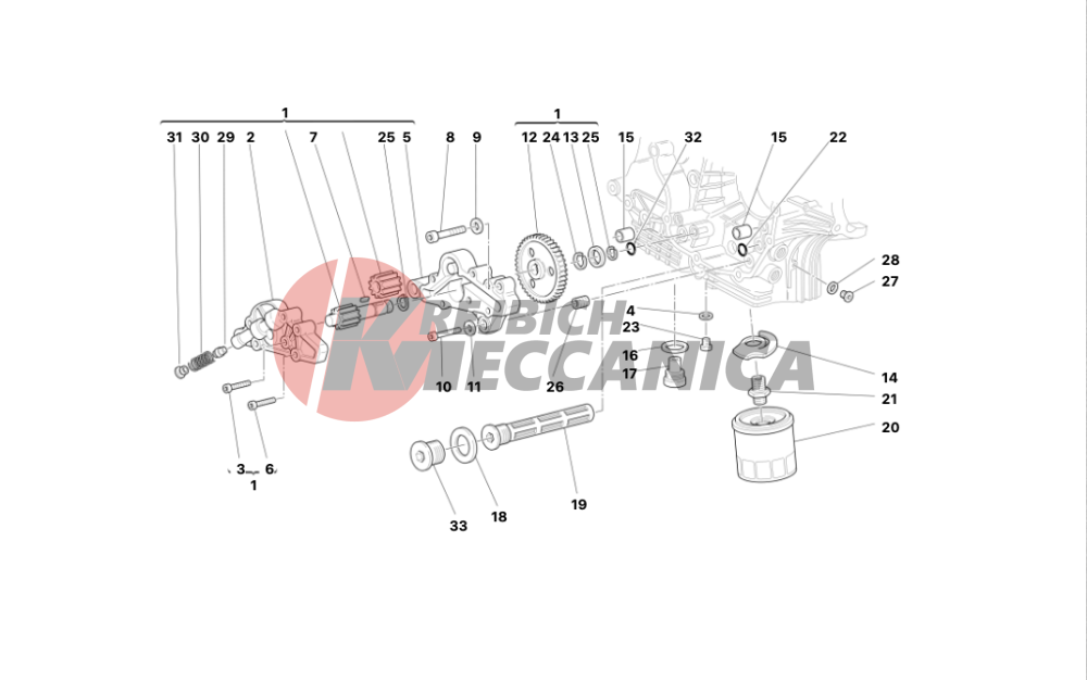 FILTERS AND OIL PUMP