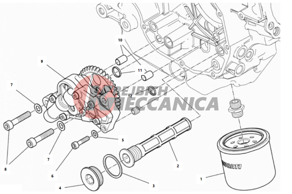 FILTERS AND OIL PUMP