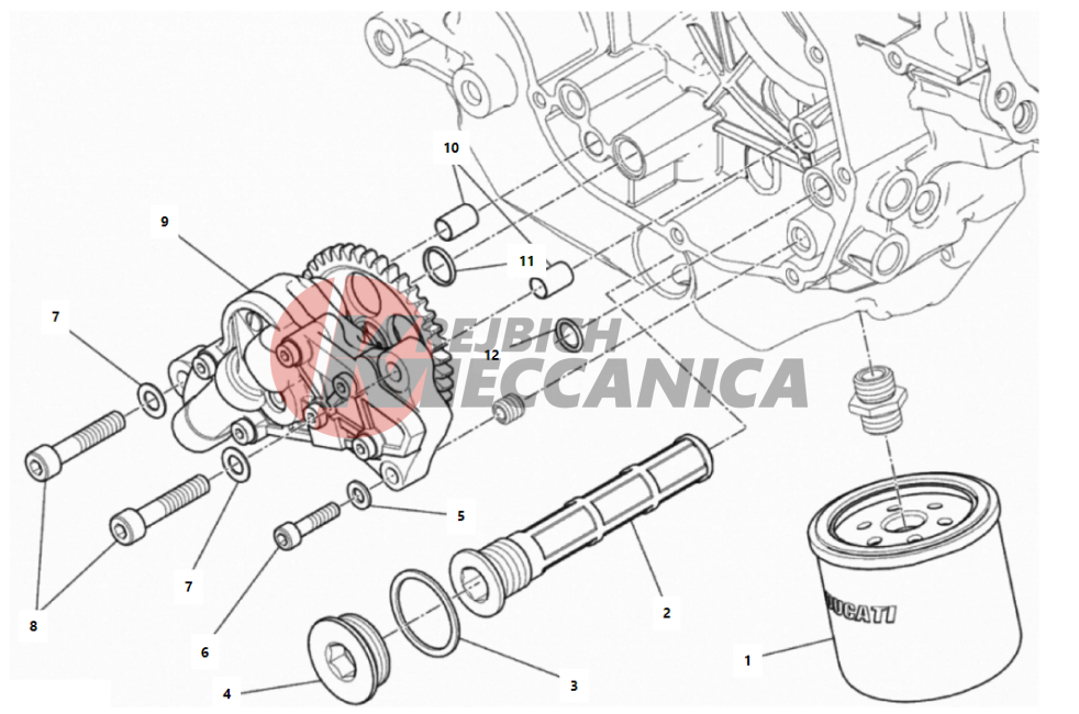FILTERS AND OIL PUMP