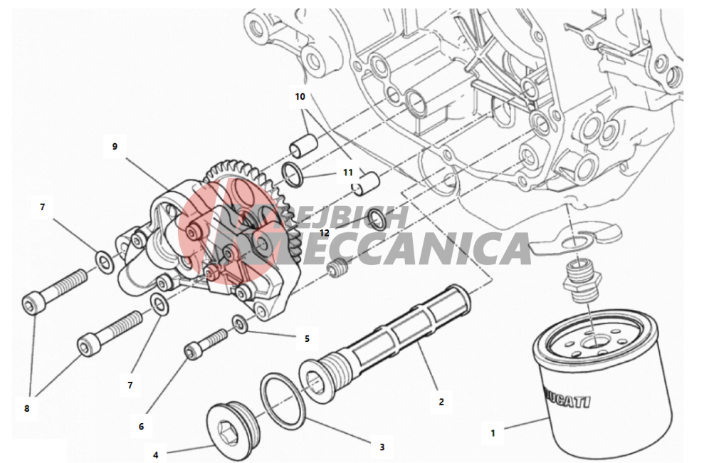 FILTERS AND OIL PUMP