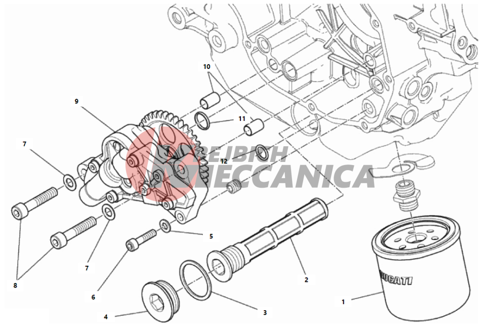FILTERS AND OIL PUMP