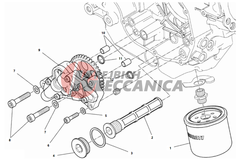 FILTERS AND OIL PUMP