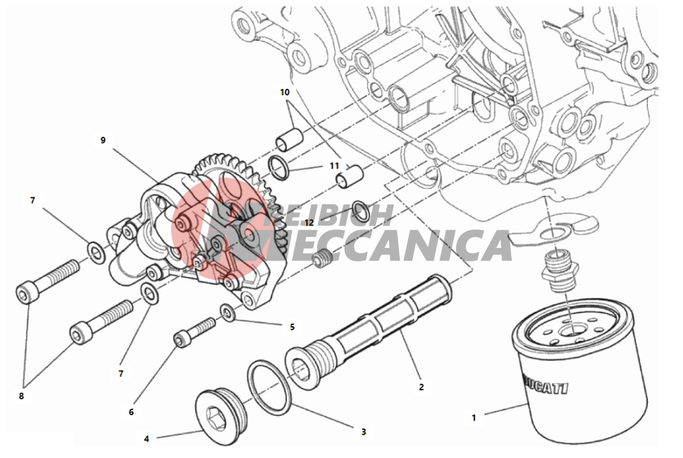 FILTERS AND OIL PUMP
