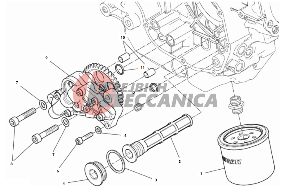 FILTERS AND OIL PUMP