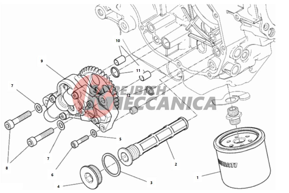 FILTERS AND OIL PUMP