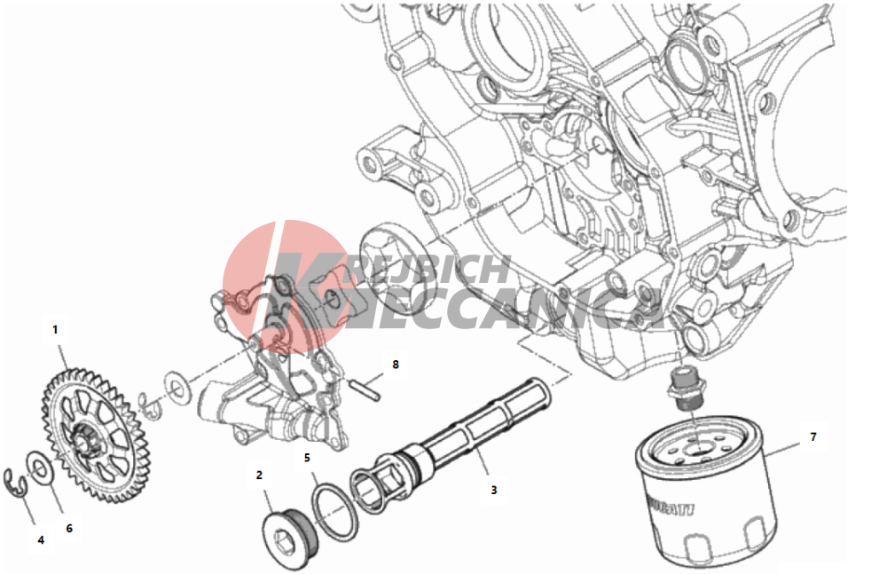 FILTERS AND OIL PUMP