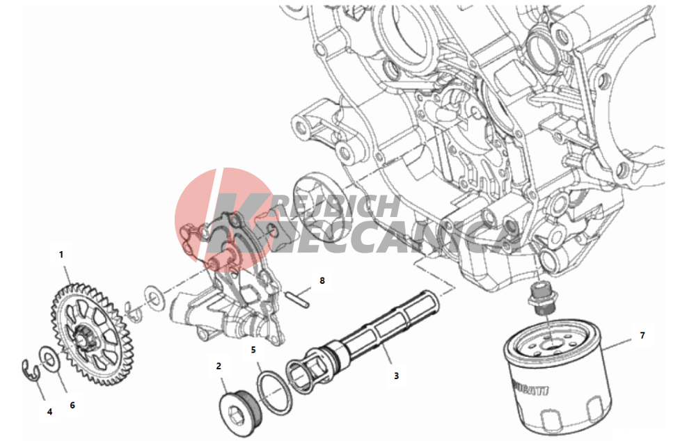 FILTERS AND OIL PUMP