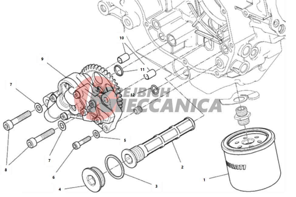 FILTERS AND OIL PUMP