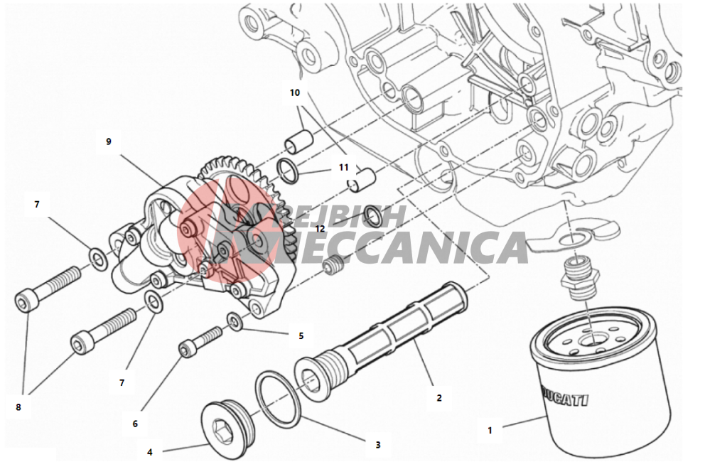 FILTERS AND OIL PUMP