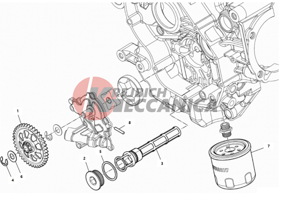 FILTERS AND OIL PUMP