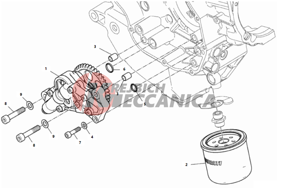 FILTERS AND OIL PUMP