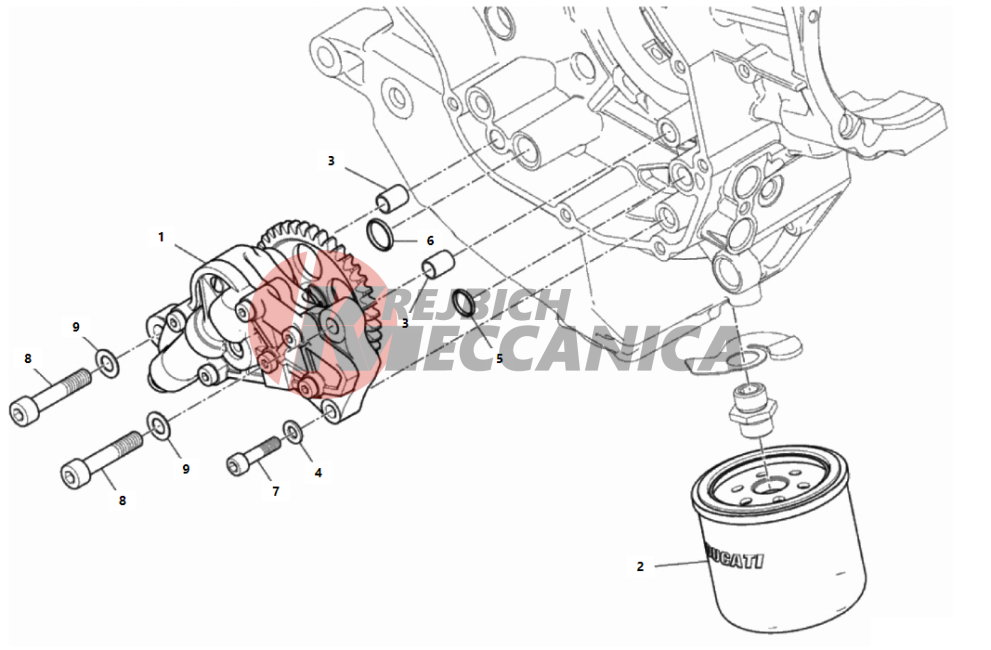 FILTERS AND OIL PUMP