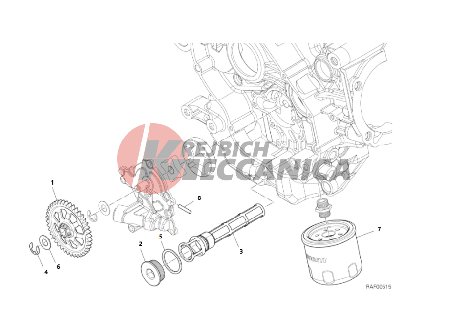 FILTERS AND OIL PUMP