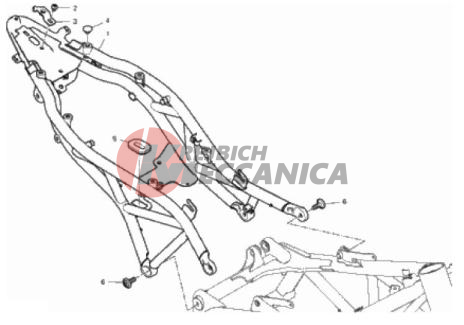 REAR FRAME COMP.