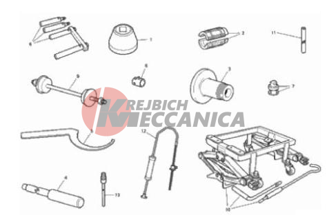 WORKSHOP SERVICE TOOLS (FRAME)