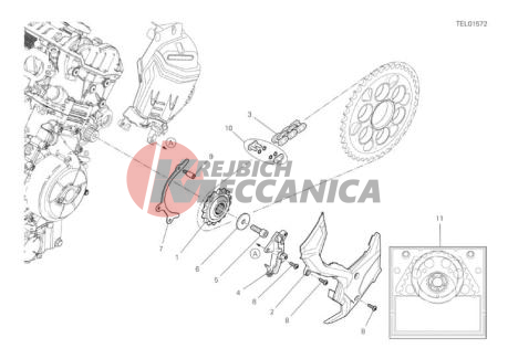 FRONT SPROCKET - CHAIN