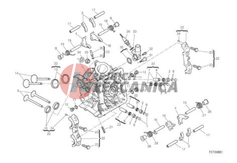 HORIZONTAL CYLINDER HEAD