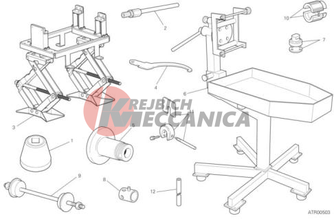 WORKSHOP SERVICE TOOLS (FRAME)