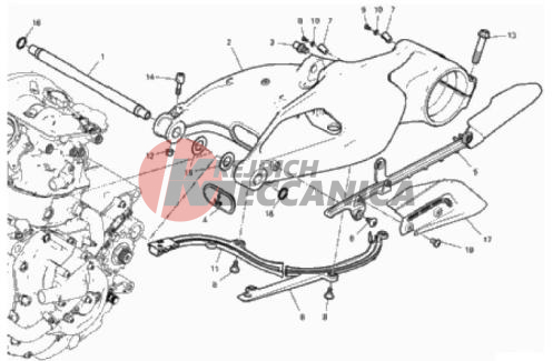 REAR SWINGING ARM
