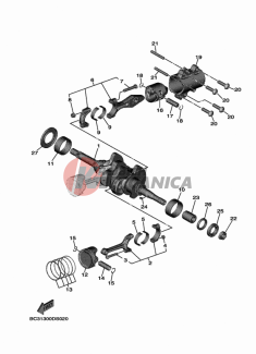 CRANKSHAFT & PISTON