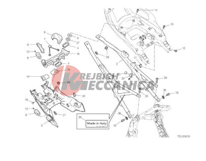 REAR FRAME COMP.