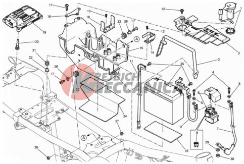 BATTERY HOLDER