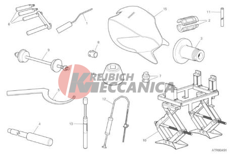 WORKSHOP SERVICE TOOLS, FRAME