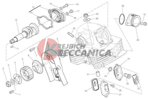 VERTICAL CYLINDER HEAD - TIMING
