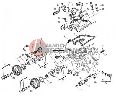 VERTICAL CYLINDER HEAD - TIMING