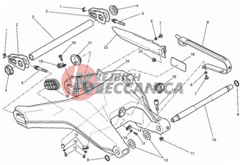 REAR SWINGING ARM