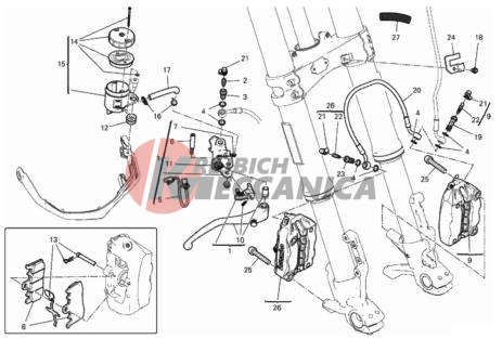 FRONT BRAKE SYSTEM