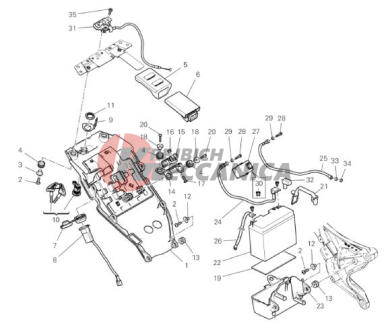 BATTERY HOLDER
