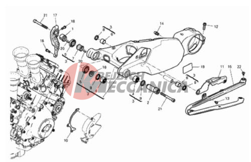 REAR SWINGING ARM