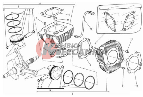 CYLINDERS - PISTONS