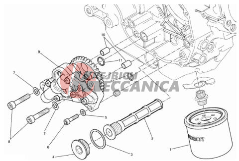 FILTERS AND OIL PUMP